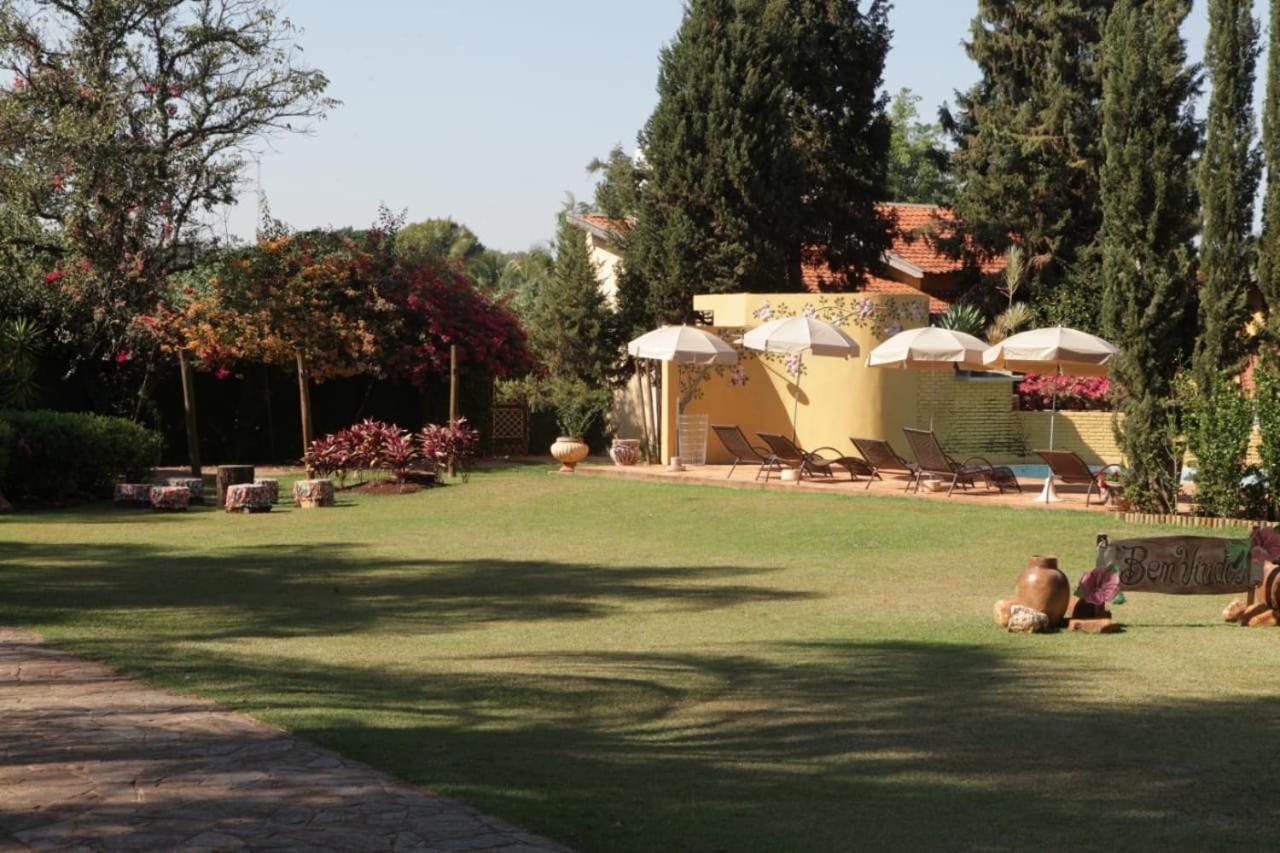 Hotel Pousada Chale Das Flores Sertãozinho Εξωτερικό φωτογραφία